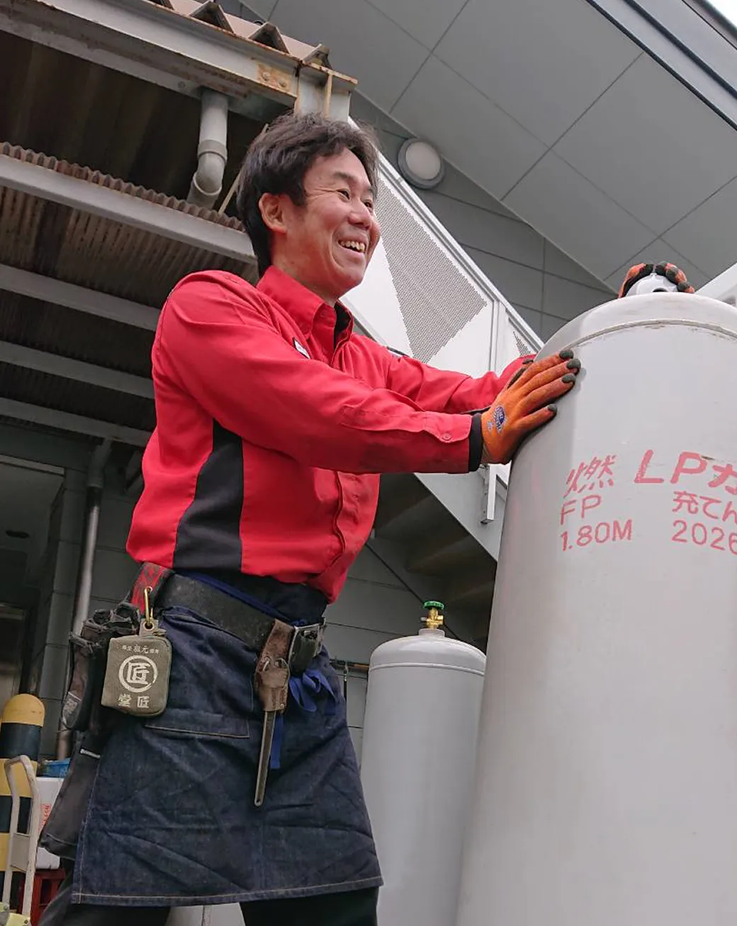 LPガス部 ガス配送ドライバー Kさん